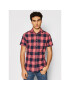 Jack&Jones Риза Keith 12187970 Червен Regular Fit - Pepit.bg