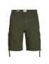 Jack&Jones Шорти от плат Marley 12229650 Зелен Cargo Fit - Pepit.bg