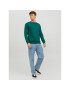 Jack&Jones Суитшърт Star 12208182 Зелен Relaxed Fit - Pepit.bg