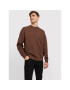 Jack&Jones PREMIUM Суитшърт Blakam 12206439 Кафяв Oversize - Pepit.bg