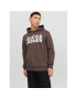 Jack&Jones Суитшърт Corp 12152840 Кафяв Standard Fit - Pepit.bg