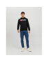 Jack&Jones Суитшърт Corp Logo 12152840 Черен Regular Fit - Pepit.bg