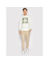 Jack&Jones Суитшърт Flower 12205655 Бял Regular Fit - Pepit.bg