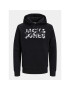 Jack&Jones Суитшърт Jeff 12250682 Черен Standard Fit - Pepit.bg