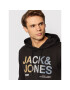 Jack&Jones Суитшърт Poky 12193010 Черен Regular Fit - Pepit.bg