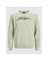 Jack&Jones Суитшърт Script 12205812 Зелен Regular Fit - Pepit.bg