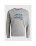 Jack&Jones Суитшърт Seth 12210869 Сив Regular Fit - Pepit.bg