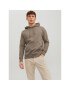 Jack&Jones Суитшърт Star 12208157 Кафяв Relaxed Fit - Pepit.bg