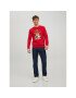 Jack&Jones Суитшърт Toon 12219685 Червен Regular Fit - Pepit.bg