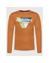 Jack&Jones Тениска с дълъг ръкав Mason 12196647 Кафяв Regular Fit - Pepit.bg