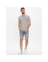 Jack&Jones Тениска с яка и копчета 12205025 Сив Slim Fit - Pepit.bg