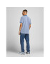 Jack&Jones Тениска с яка и копчета Bluwin 12169064 Син Regular Fit - Pepit.bg