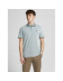 Jack&Jones Тениска с яка и копчета Bluwin 12169064 Зелен Regular Fit - Pepit.bg