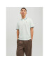 Jack&Jones Тениска с яка и копчета Bluwin 12169064 Зелен Regular Fit - Pepit.bg