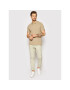 Jack&Jones Тениска с яка и копчета Linen Basic 12199714 Кафяв Regular Fit - Pepit.bg