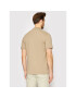 Jack&Jones Тениска с яка и копчета Linen Basic 12199714 Кафяв Regular Fit - Pepit.bg