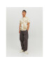 Jack&Jones Тениска с яка и копчета Tropic 12210827 Бежов Regular Fit - Pepit.bg