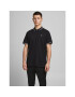 Jack&Jones Тениска с яка и копчета Jersey 12180891 Черен Regular Fit - Pepit.bg