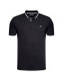 Jack&Jones Тениска с яка и копчета Jersey 12180891 Черен Regular Fit - Pepit.bg