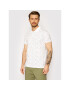 Jack&Jones Тениска с яка и копчета Minimal 12182881 Бял Regular Fit - Pepit.bg