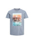 Jack&Jones Тишърт Gem 12221007 Син Regular Fit - Pepit.bg