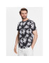 Jack&Jones Тишърт Tropicana 12223932 Черен Regular Fit - Pepit.bg