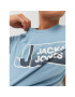 Jack&Jones Тишърт Logan 12228078 Син Standard Fit - Pepit.bg
