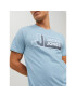 Jack&Jones Тишърт Logan 12228078 Син Standard Fit - Pepit.bg