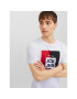 Jack&Jones Тишърт 12235179 Бял Regular Fit - Pepit.bg