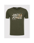 Jack&Jones Тишърт Cam 12194175 Зелен Regular Fit - Pepit.bg