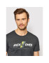 Jack&Jones Тишърт Connor 12205428 Сив Regular Fit - Pepit.bg