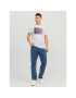 Jack&Jones Тишърт Corp 12233999 Бял Standard Fit - Pepit.bg