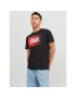 Jack&Jones Тишърт Corp 12233999 Черен Standard Fit - Pepit.bg