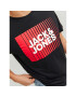 Jack&Jones Тишърт Corp 12233999 Черен Standard Fit - Pepit.bg