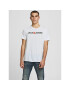 Jack&Jones Тишърт Corp Logo 12137126 Бял Slim Fit - Pepit.bg