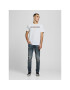 Jack&Jones Тишърт Corp Logo 12137126 Бял Slim Fit - Pepit.bg