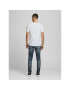 Jack&Jones Тишърт Corp Logo 12137126 Бял Slim Fit - Pepit.bg