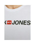 Jack&Jones Тишърт Corp Logo 12137126 Бял Slim Fit - Pepit.bg