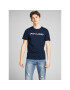 Jack&Jones Тишърт Corp Logo 12137126 Тъмносин Slim Fit - Pepit.bg