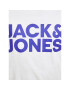 Jack&Jones Тишърт Corp Logo 12151955 Бял Slim Fit - Pepit.bg