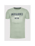 Jack&Jones Тишърт Cyber 12200225 Зелен Regular Fit - Pepit.bg