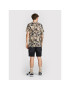 Jack&Jones Тишърт Flower Power 12205818 Кафяв Regular Fit - Pepit.bg