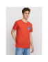 Jack&Jones Тишърт Frank 12189209 Оранжев Slim Fit - Pepit.bg