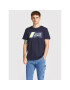 Jack&Jones Тишърт Jake 12207493 Тъмносин Regular Fit - Pepit.bg