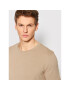 Jack&Jones Тишърт Linen Basic 12199713 Бежов Regular Fit - Pepit.bg