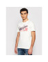 Jack&Jones Тишърт Logo 12180867 Бял Slim Fit - Pepit.bg