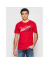 Jack&Jones Тишърт Logo 12180867 Червен Slim Fit - Pepit.bg