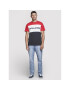 Jack&Jones Тишърт Logo Blocking 12173968 Червен Slim Fit - Pepit.bg