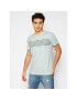 Jack&Jones Тишърт Playa Stripe 12188495 Зелен Regular Fit - Pepit.bg