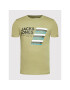 Jack&Jones Тишърт Rack 12198281 Зелен Regular Fit - Pepit.bg